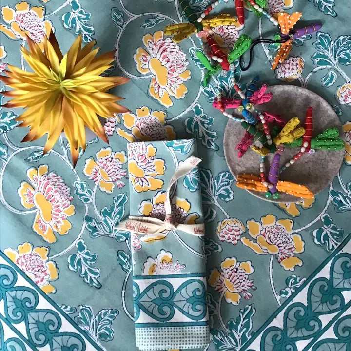 Cornflower Green Napkin