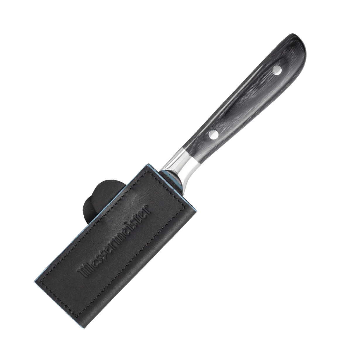 Leather Magnetic Edge Guard 4", Black