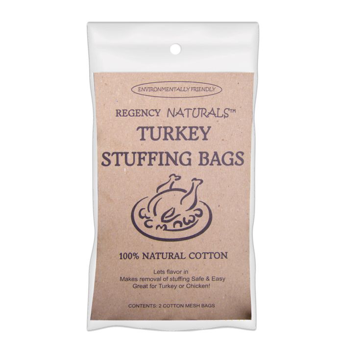Turkey Stuffing Bag, Natural Cotton