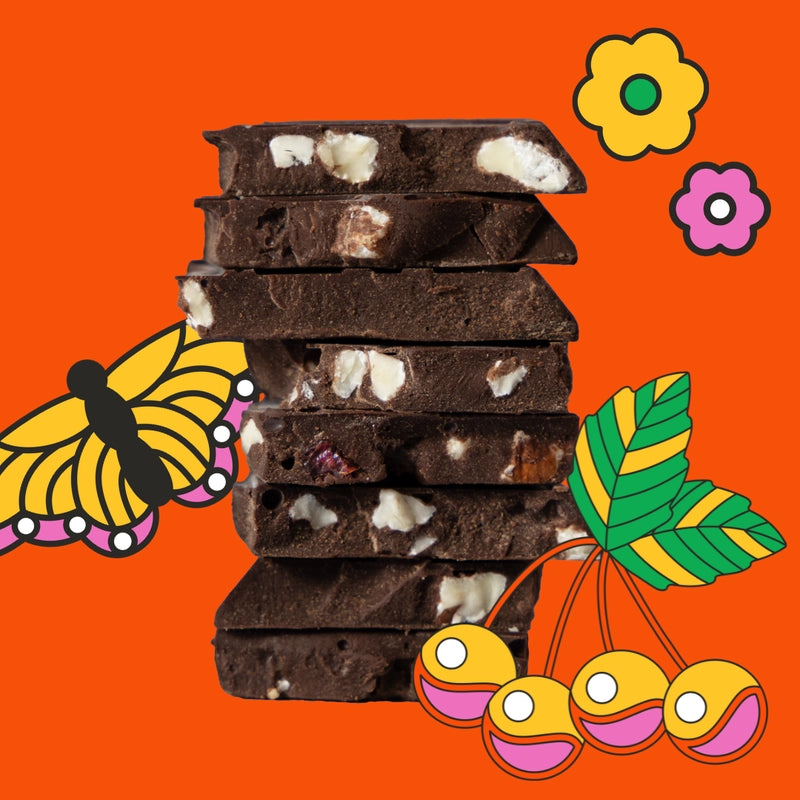 Rainier Cherry Truffle Chocolate Bar