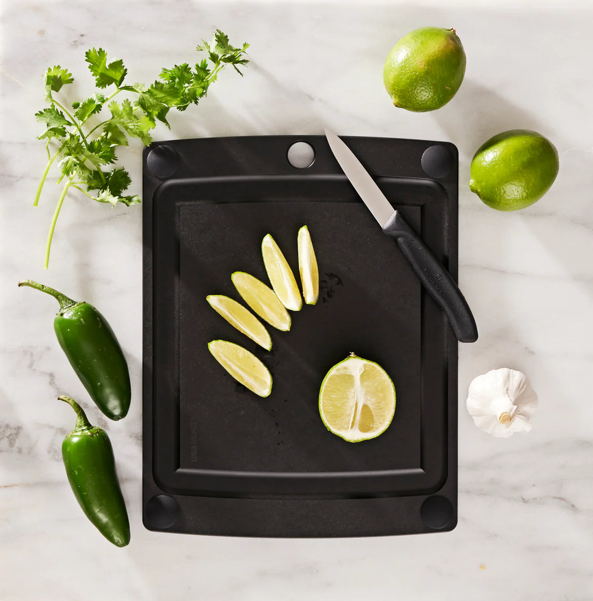 All-In-One, 11.5x9 Cutting Board, Slate