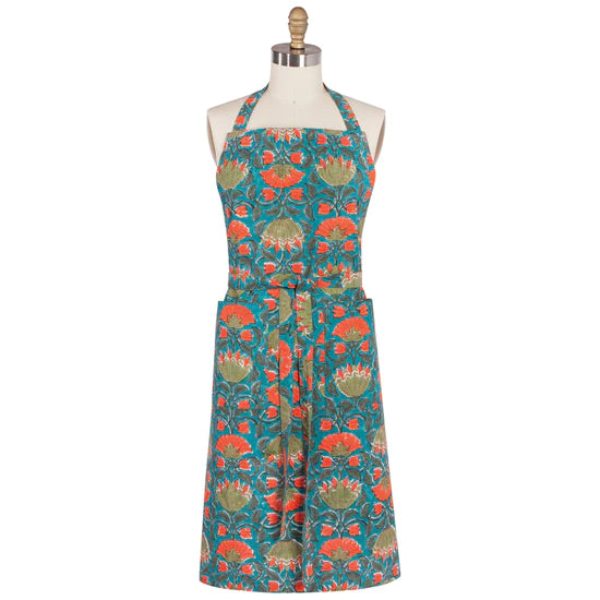 Apron Allure Block Print