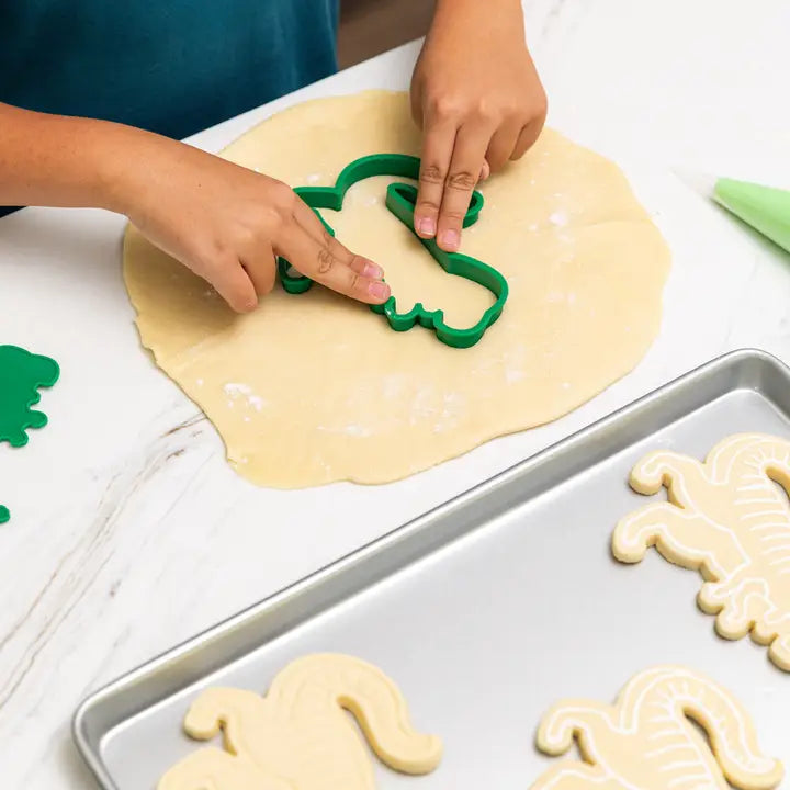 Press-O-Saurus Cookie Cutter Stamp Set