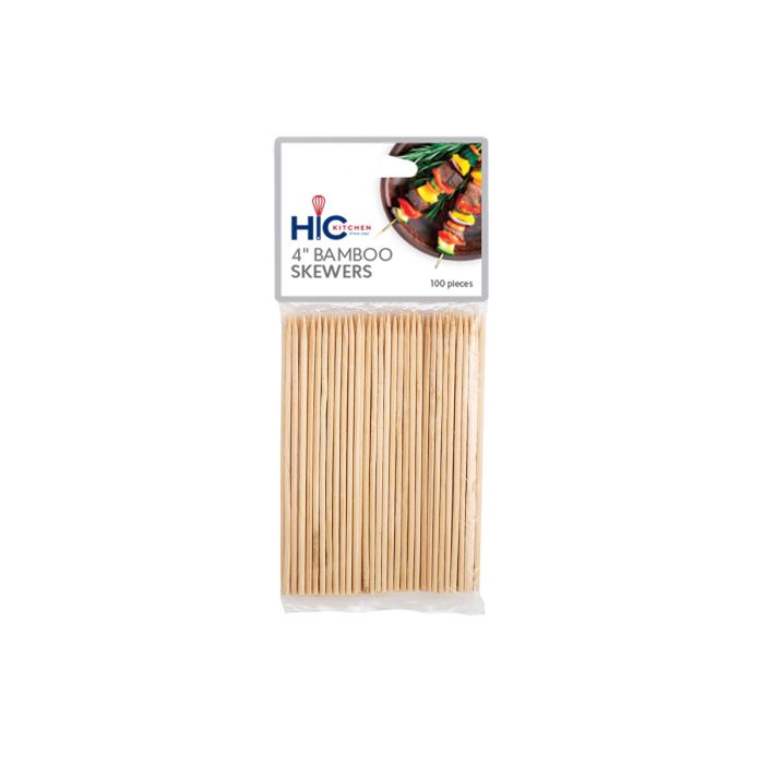 Bamboo Skewers 4"