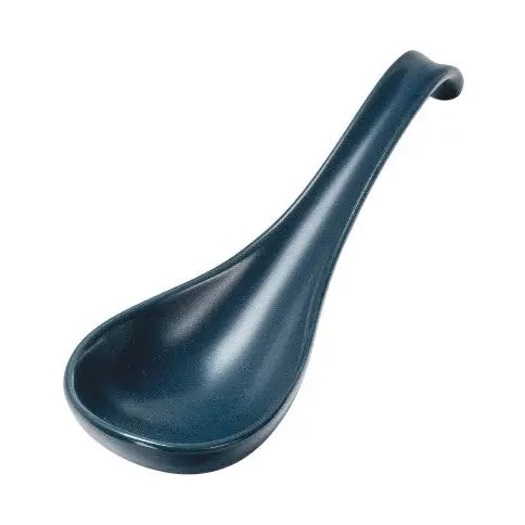 Navy 5.9"L Porcelain Soup Spoon
