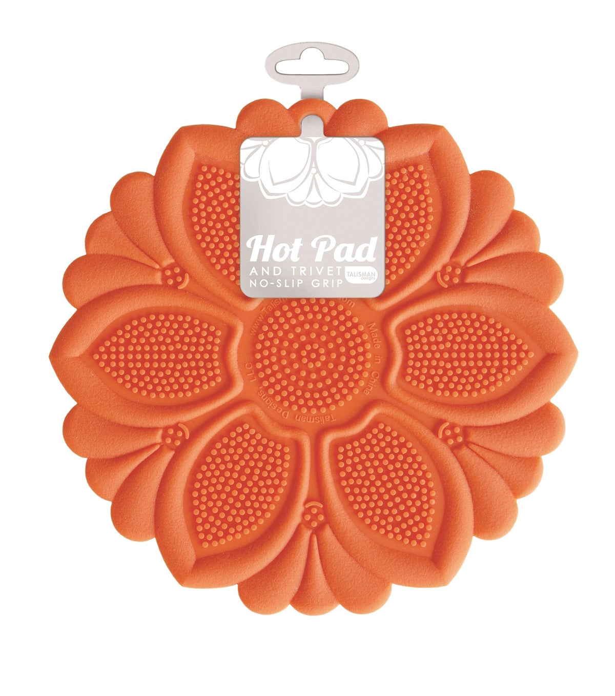 Orange Silicone Trivet