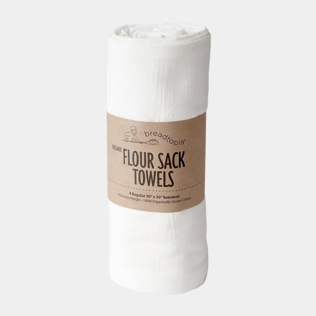 S/4 Organic Cotton Floursack Towels