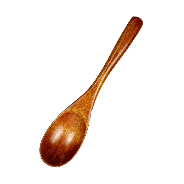 6.25"L Wood Soup Spoon