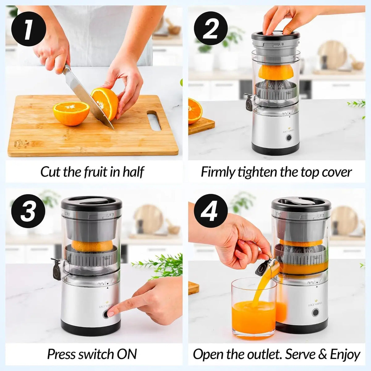 Portable Electric Juice Press