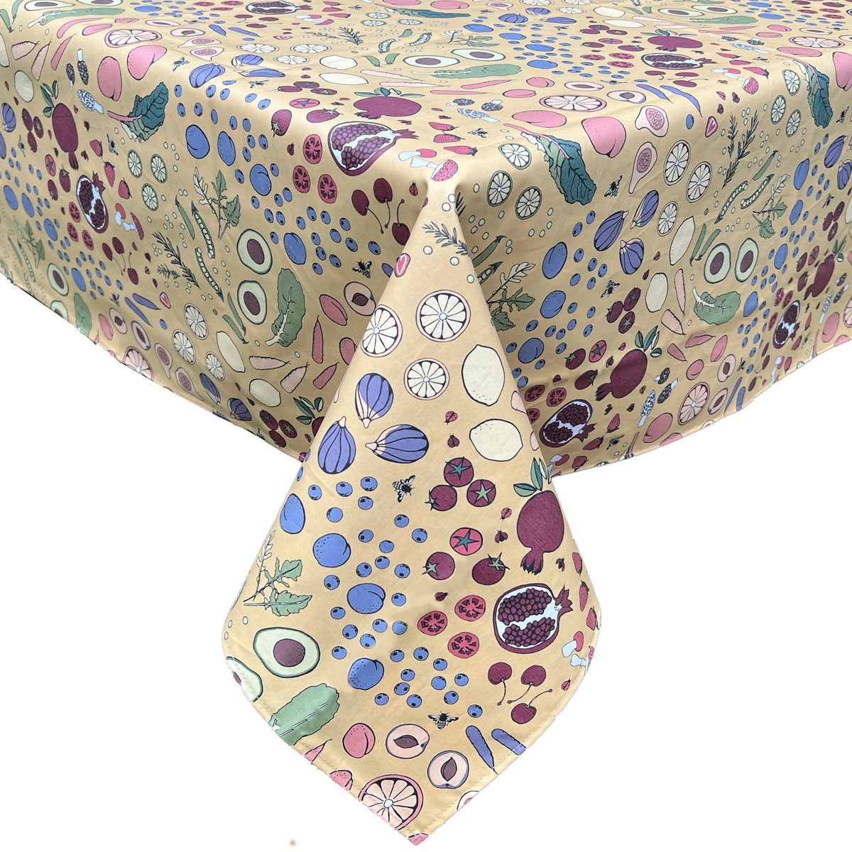 54 x 84 Dijon Rectangular Tablecloth