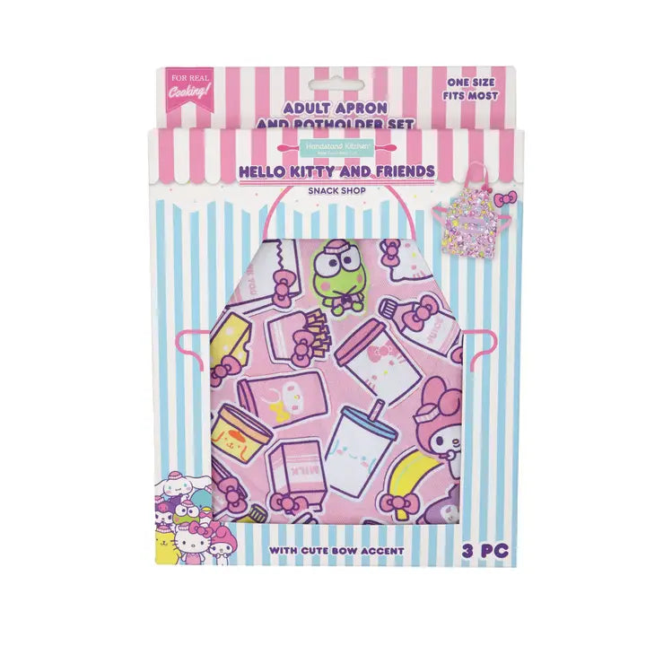 Hello Kitty Apron and Potholder Set