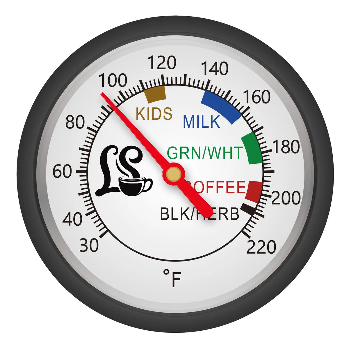 London Sip Gooseneck Kettle w/ Thermometer