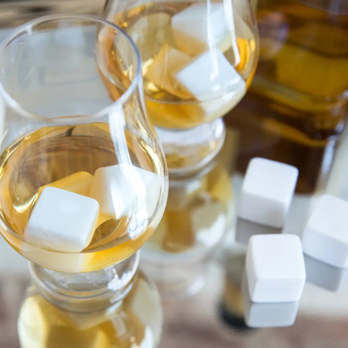 Marble Whiskey Stones, 9pc