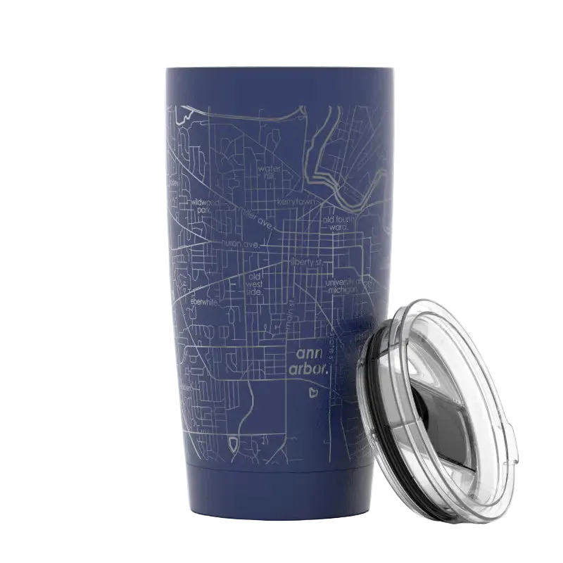 Blue 20oz Ann Arbor Insulated Pint