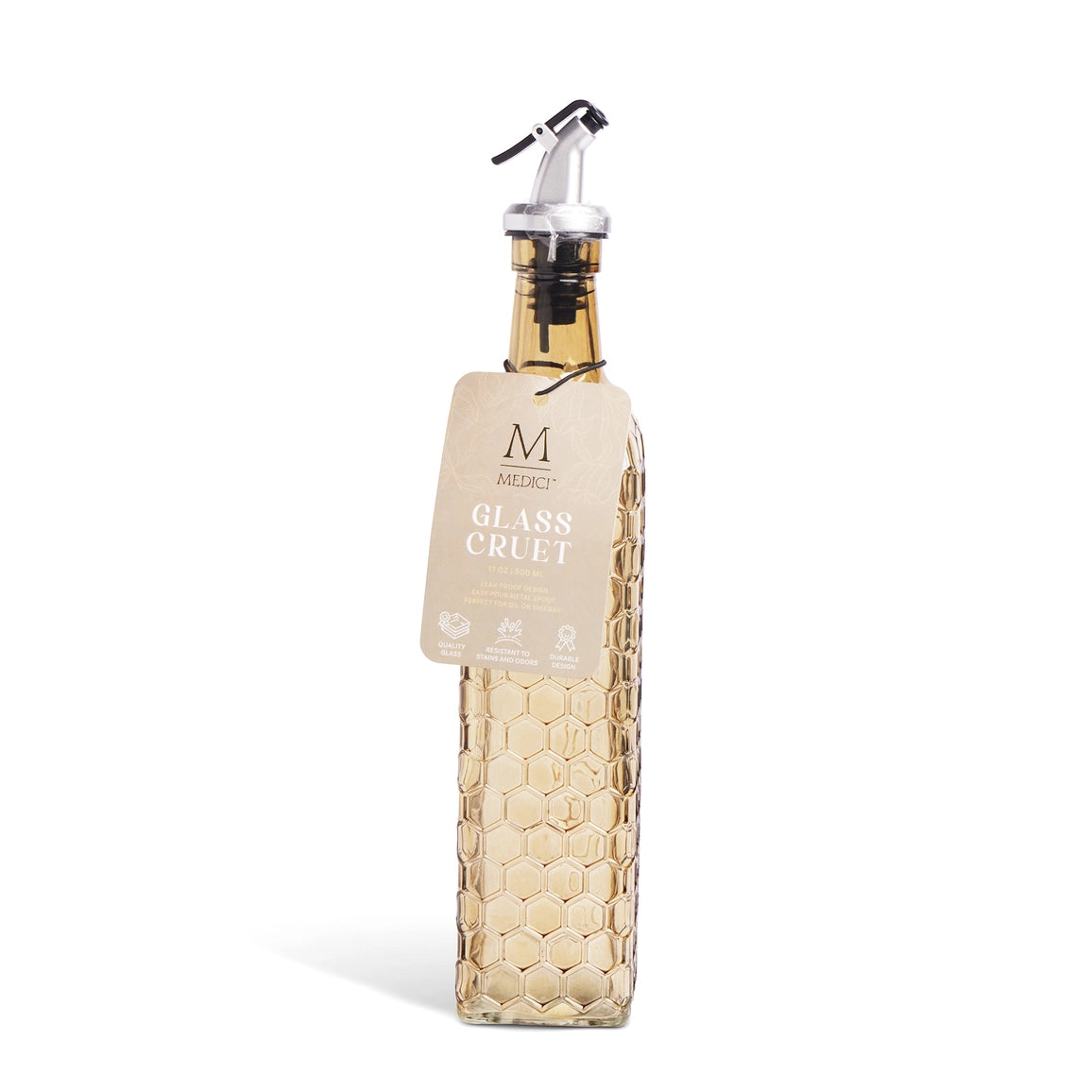 Dune 500ml Honeycomb Glass Cruet