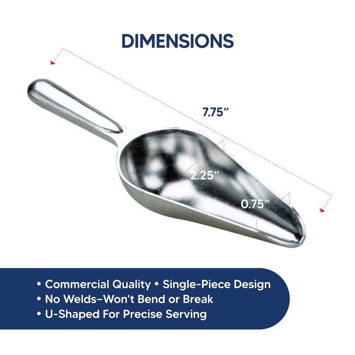 Ice Scoop 8" - Hand Wash Only