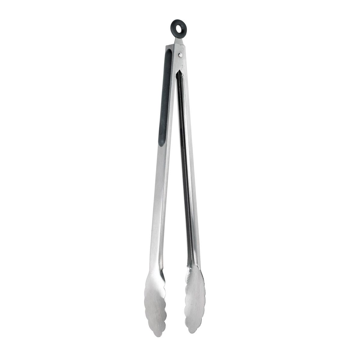S/S 16" Black Handle Tong
