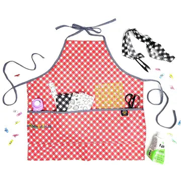 Gingham Adult Apron