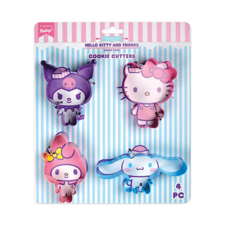 Hello Kitty 4pc Cookie Cutter Set
