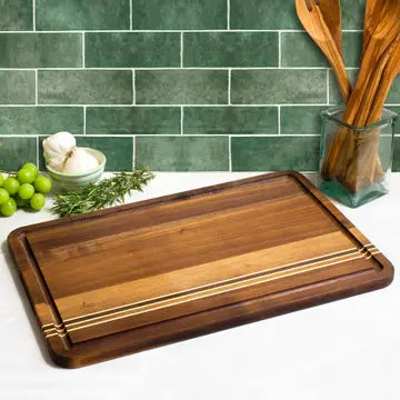 Acacia Cutting Board w/ Juice Groove