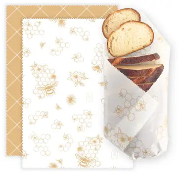 Bees S/2 XL Beeswax Bread Wrap