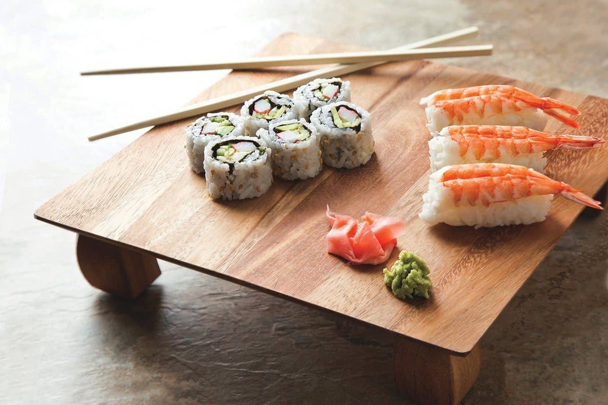 IW Kyoto Acacia Sushi Board Stand