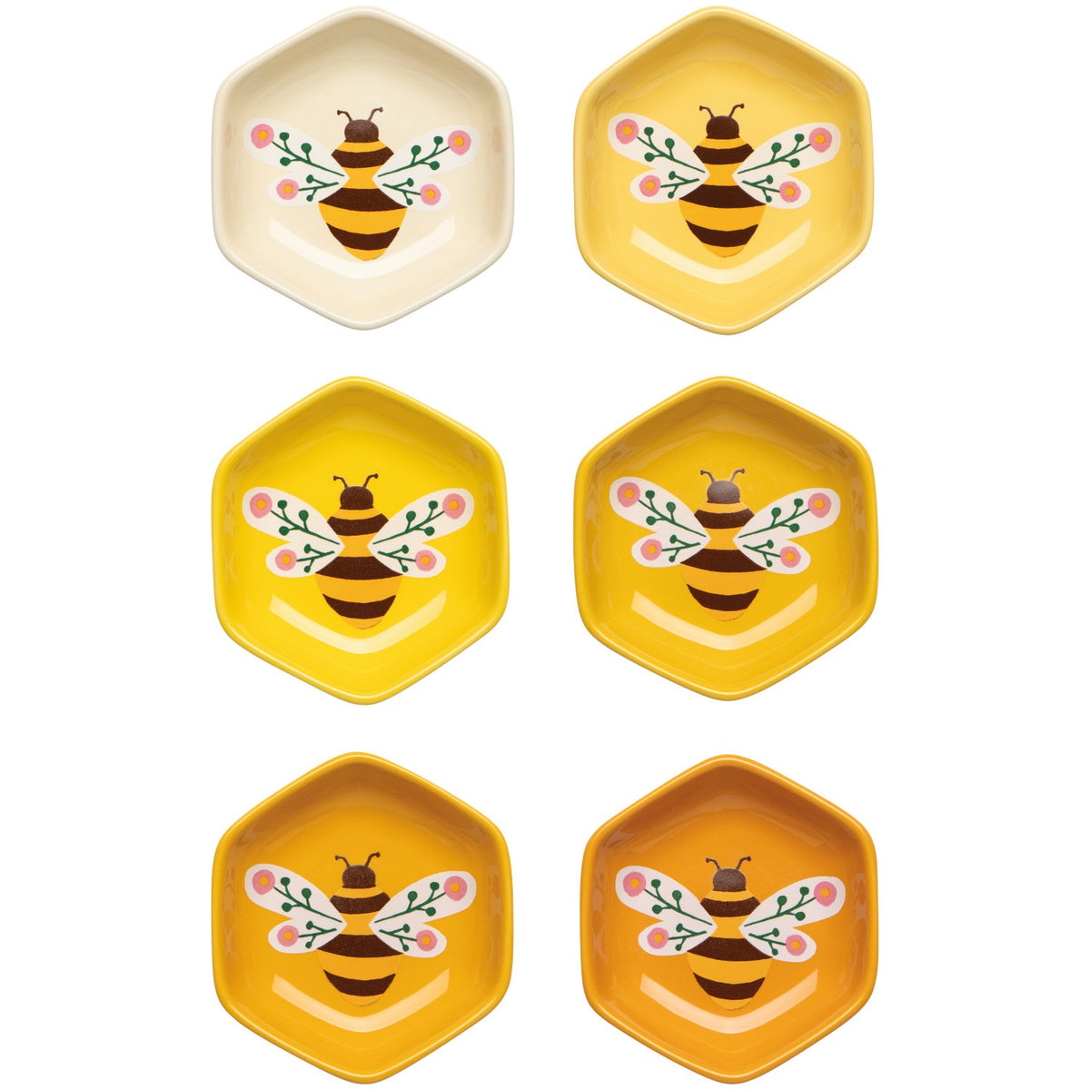 Bee Garden S/6 Pinch Bowls