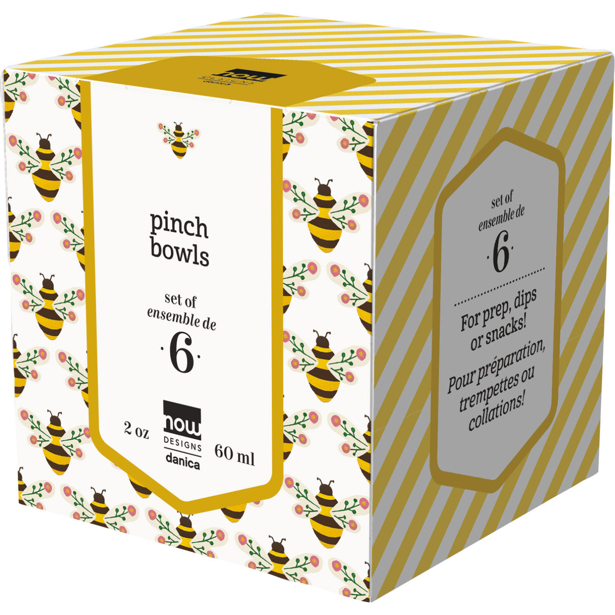 Bee Garden S/6 Pinch Bowls