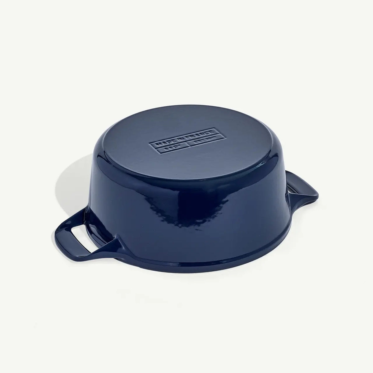 Round Enameled Cast Iron 5.5qt Dutch Oven - Blue