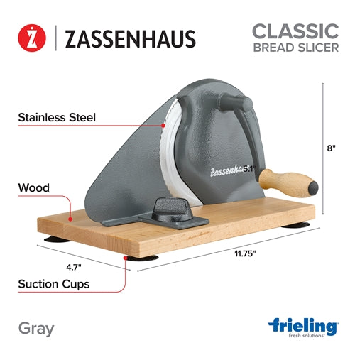 Gray Heavy Duty Bread Slicer Machine