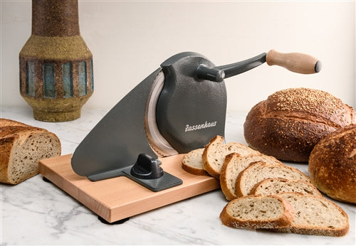 Gray Heavy Duty Bread Slicer Machine