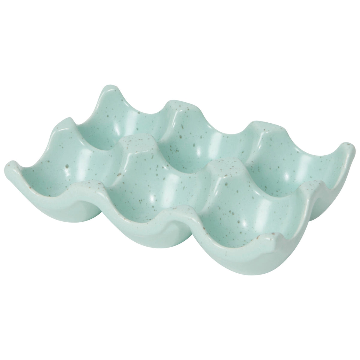 Ceramic Egg Crate, Robin's Egg Blue