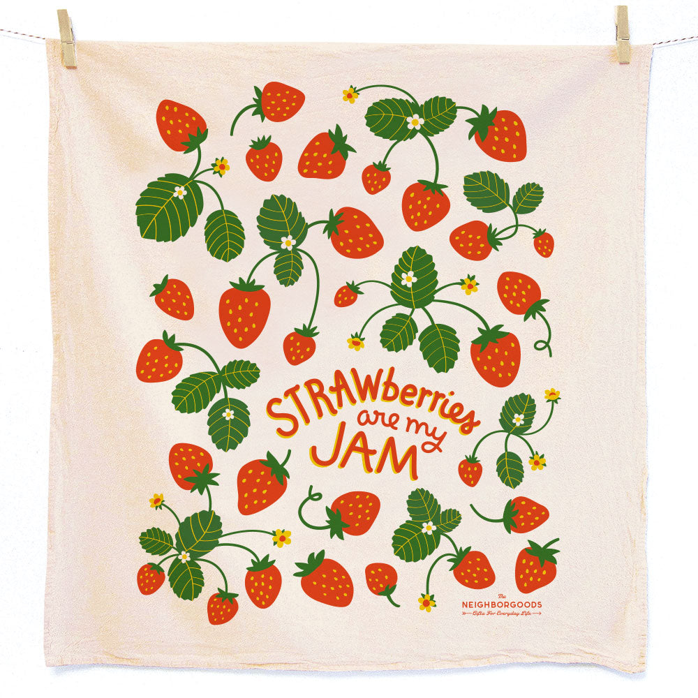 "Mari Berry" Floursack Dish Towel S/2