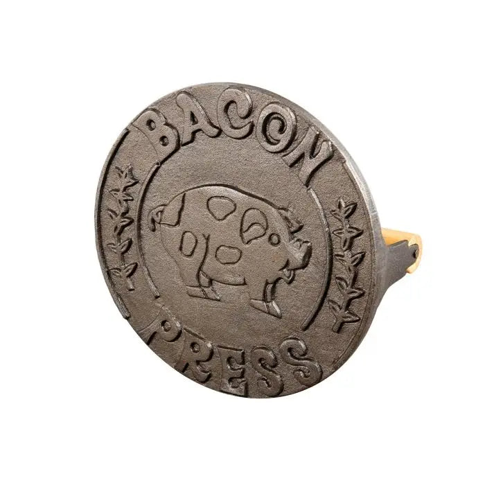 Bacon Press, Cast Iron, Round