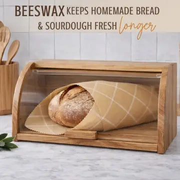 Bees S/2 XL Beeswax Bread Wrap
