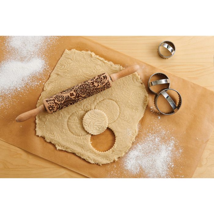 Paisley Rolling Pin 8"