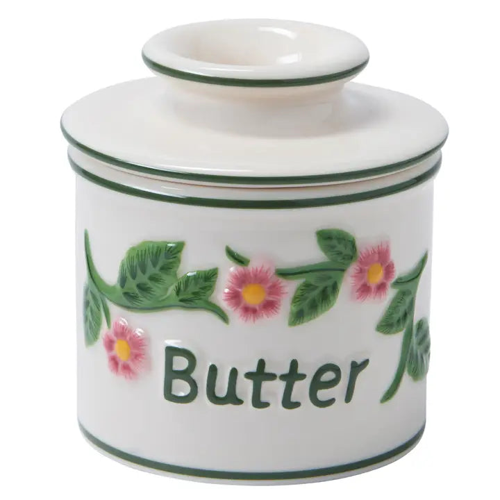 Raised Floral Butter Bell
