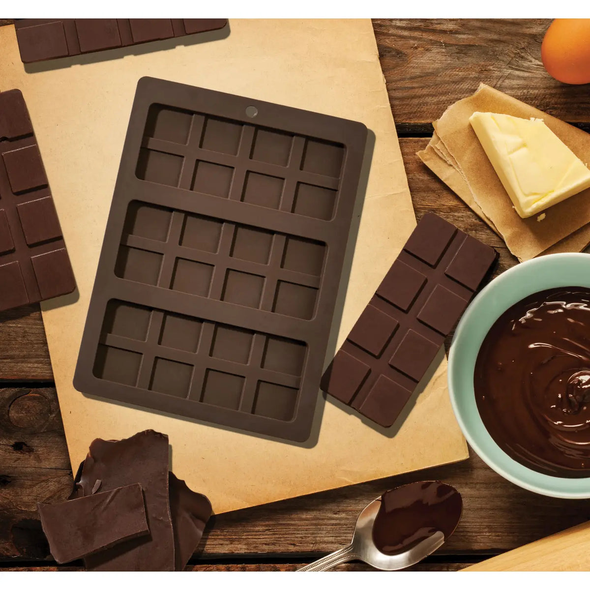 Chocolate Bar Mold, Mrs A