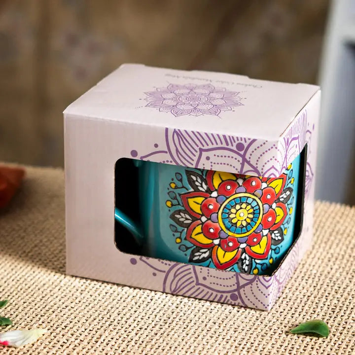 Mandala 11oz Vishuddha Seven Chakra Mug