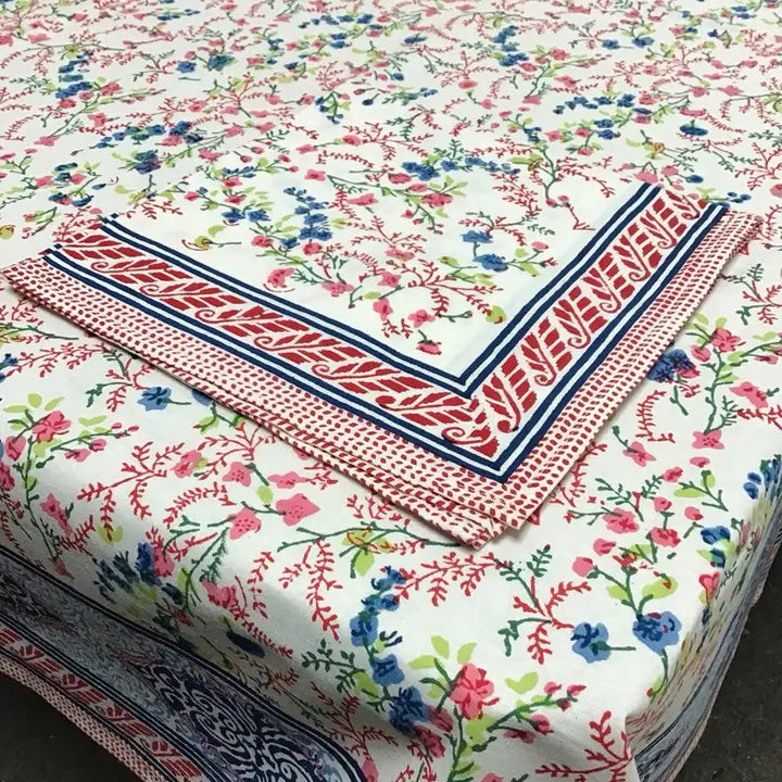 60x60 Royal Botanical Multi Tablecloth