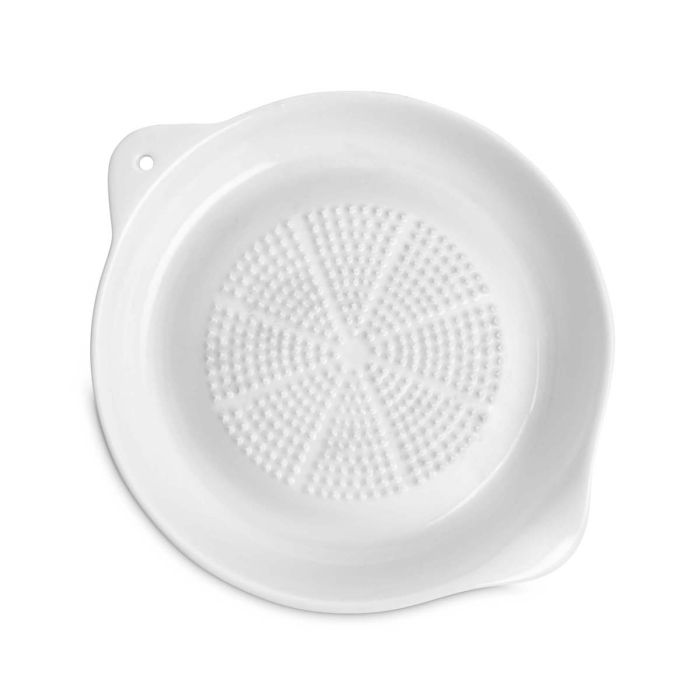 Porcelain Grater Bowl with Spout