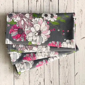 Colette Grey Napkins S/4