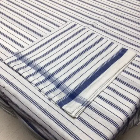 60x90 Country Cottage Blue Tablecloth