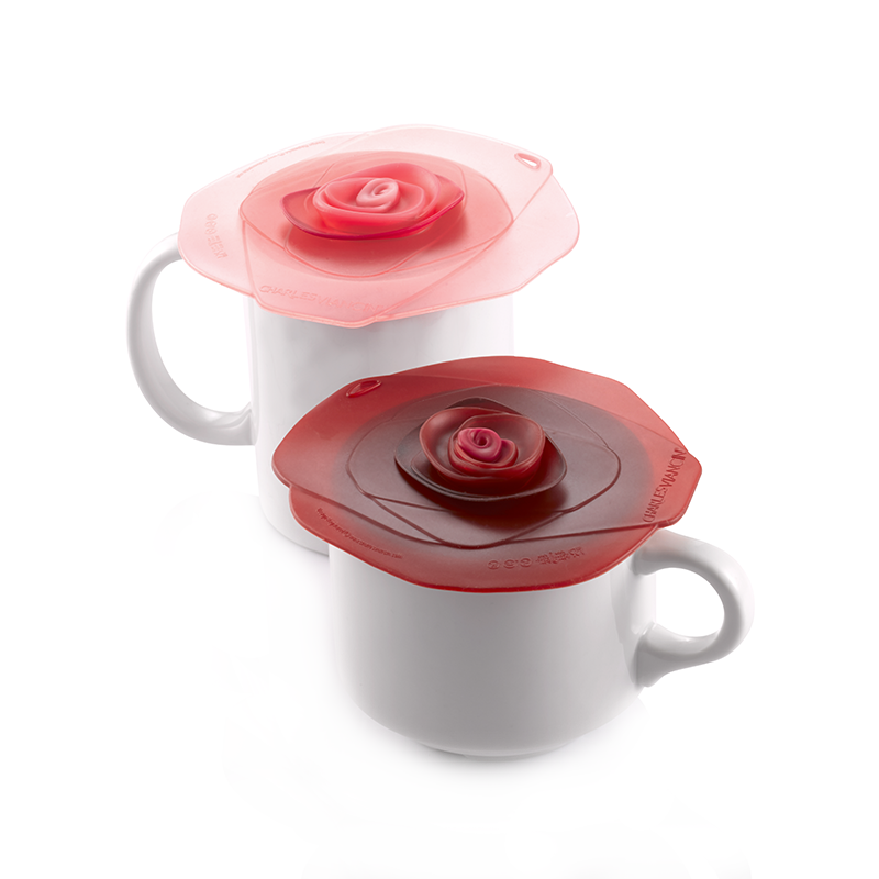 Rose Drink Covers S/2
