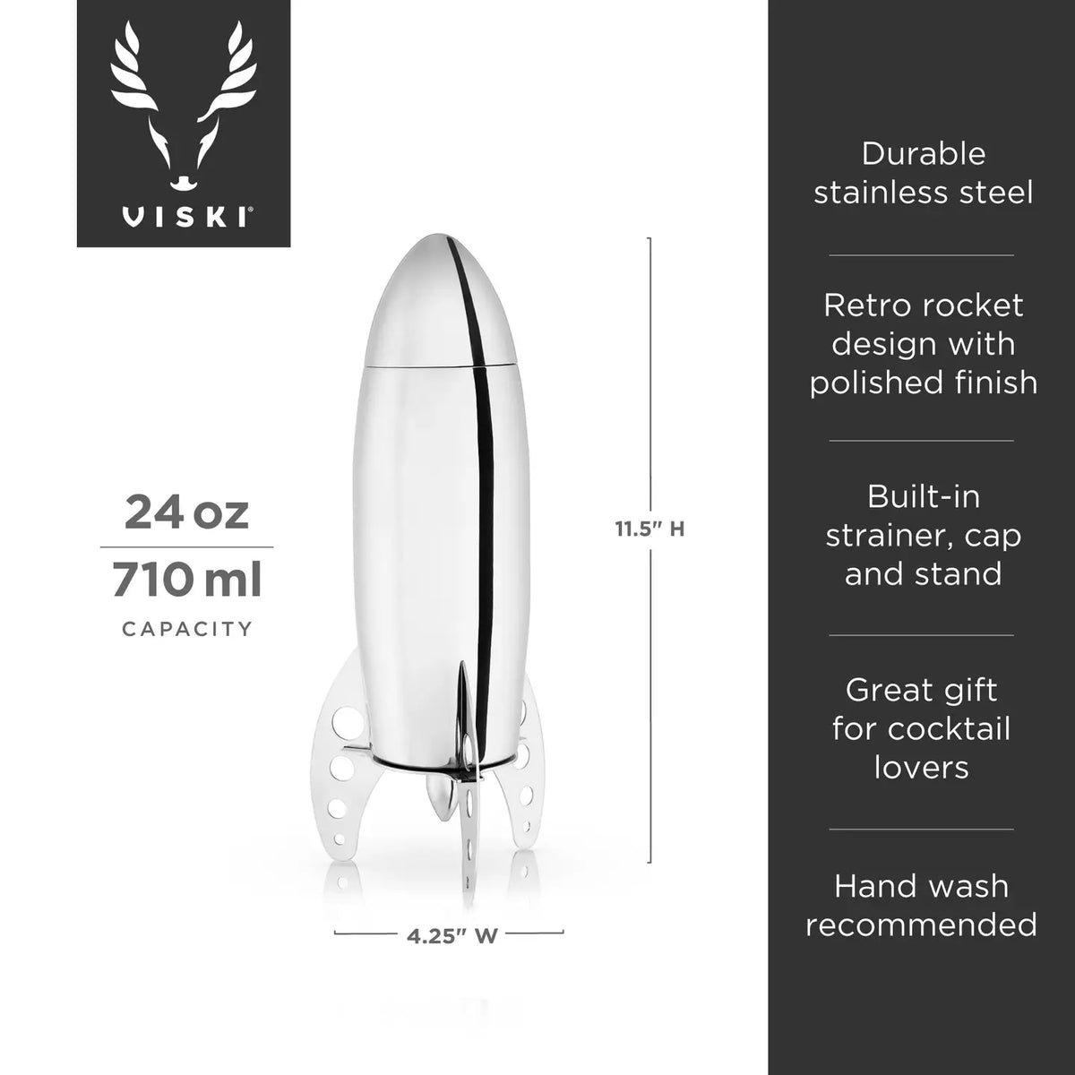 S/S Irving Rocket Shaker