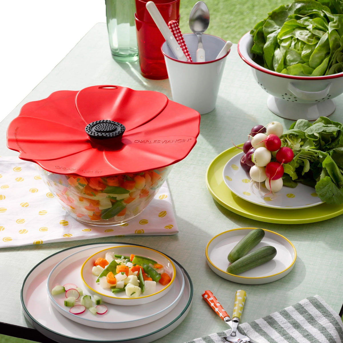 Poppy 9" Lid
