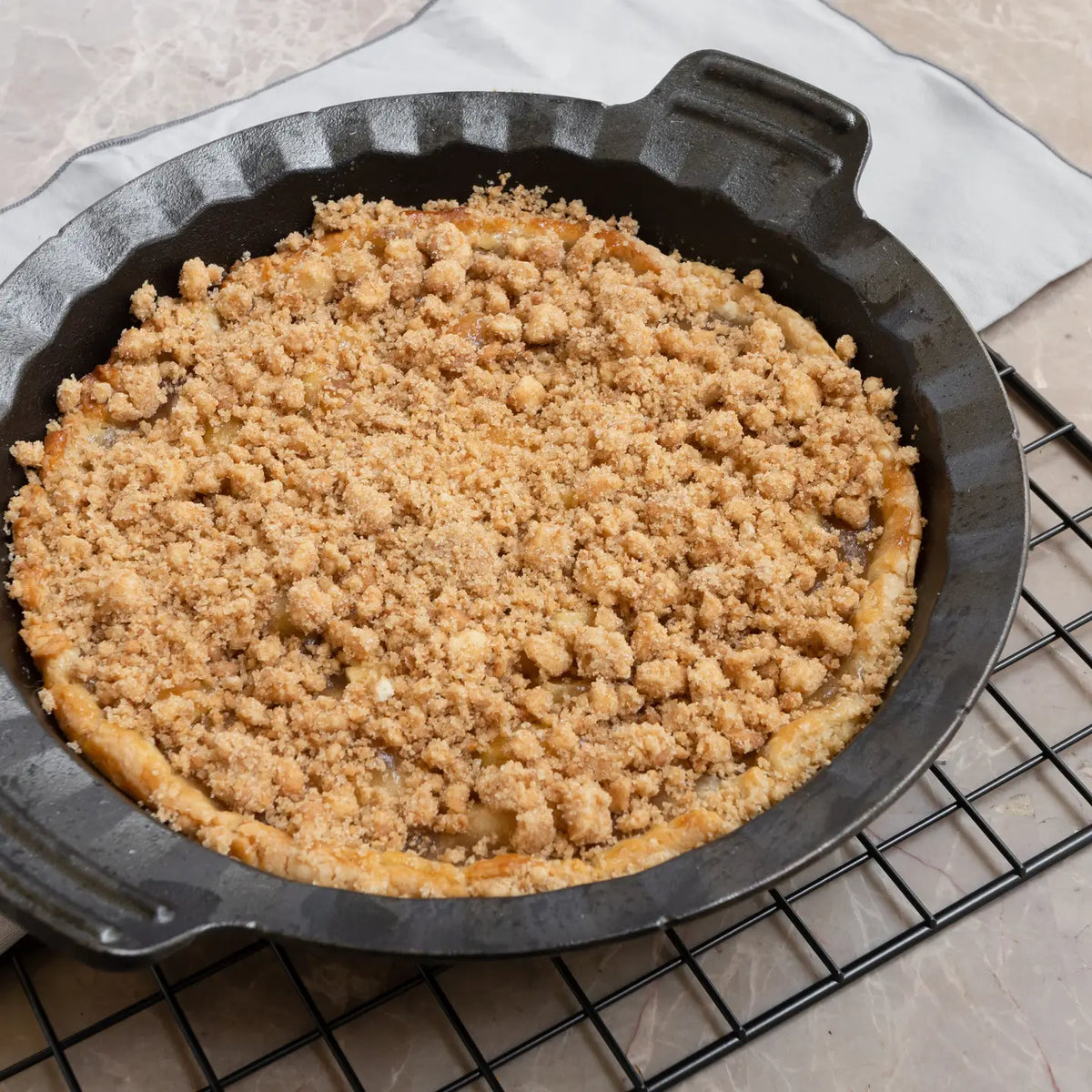 9" Cast Iron Pie Pan