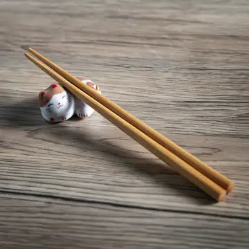 Brown Cat Chopstick Rest