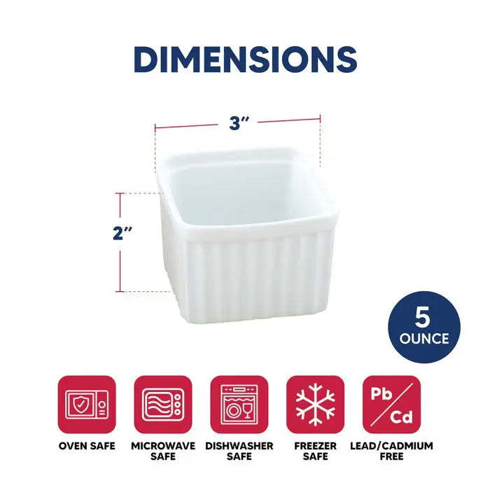 5oz Square Ramekin