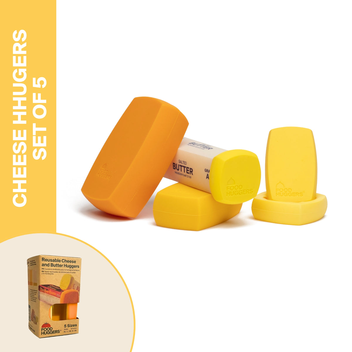 Cheese & Butter Huggers S/5